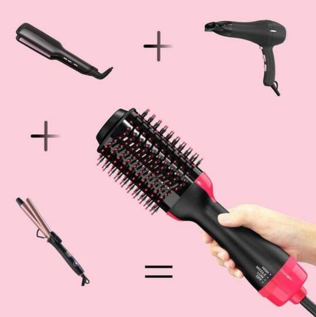 3 in 1 hot air brush dryer for quick styling – One Step Salon
